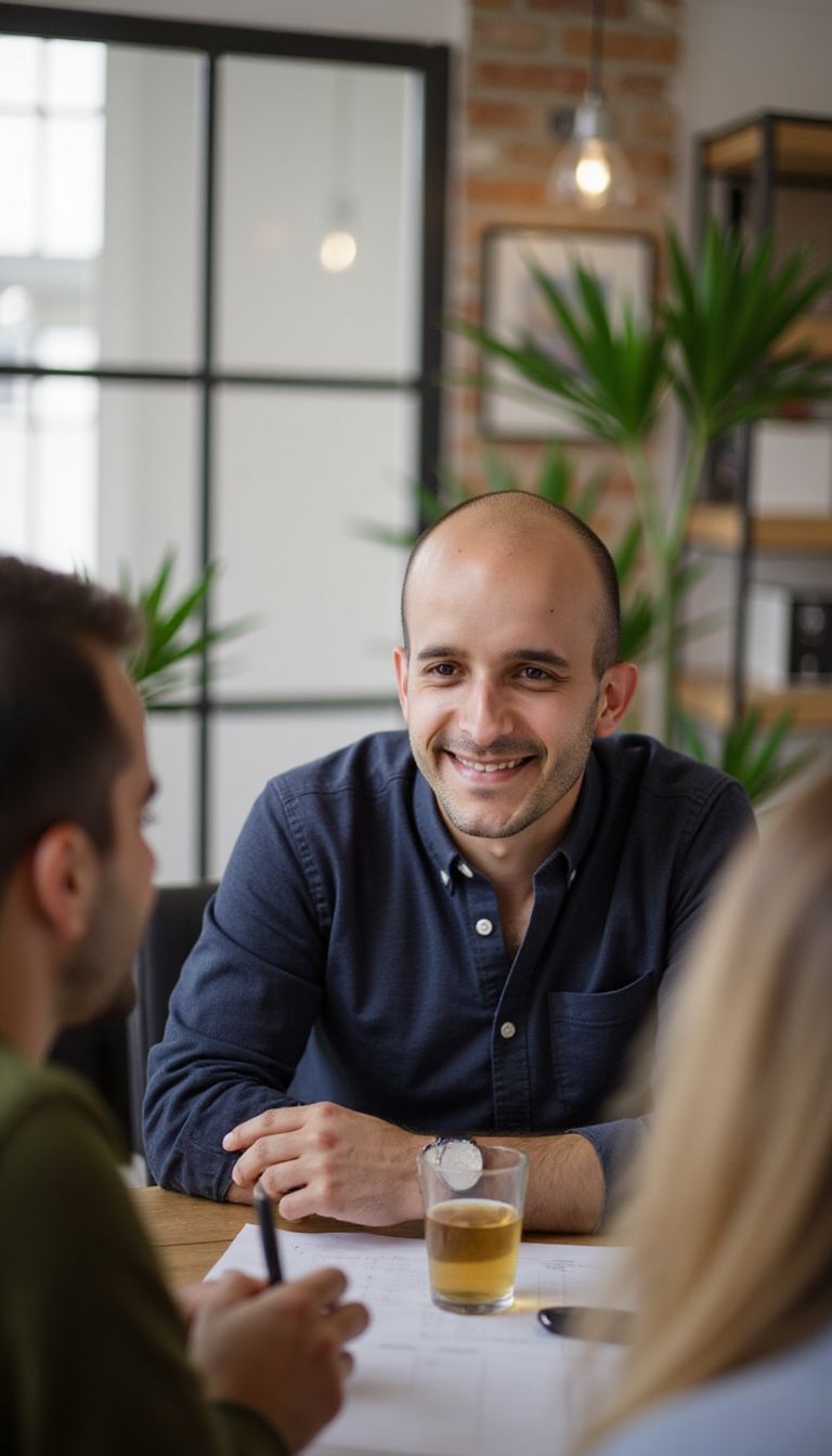 S&eacute;bastien Couix in a collaborative meeting
